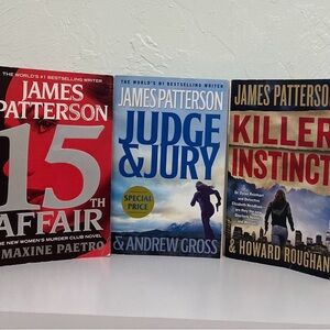 James Patterson Book Bundle